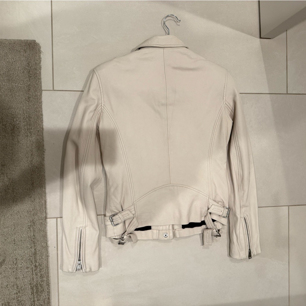 Iro Off-White Leather Jacket - image 1